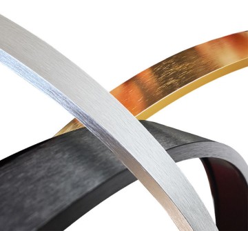 Moldura de espelho retangular de alumínio escovado de alta qualidade em qualquer tamanho1