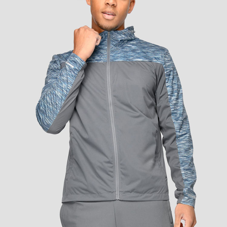 Wholesale Trail Windrunner Customized Lightweight Windbreaker Men Sports Hoodie Jackets