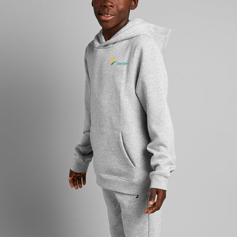 Junior Oversized Hoodies 80%Cotton 20%Polyester Kids Blank Workout Pullovers