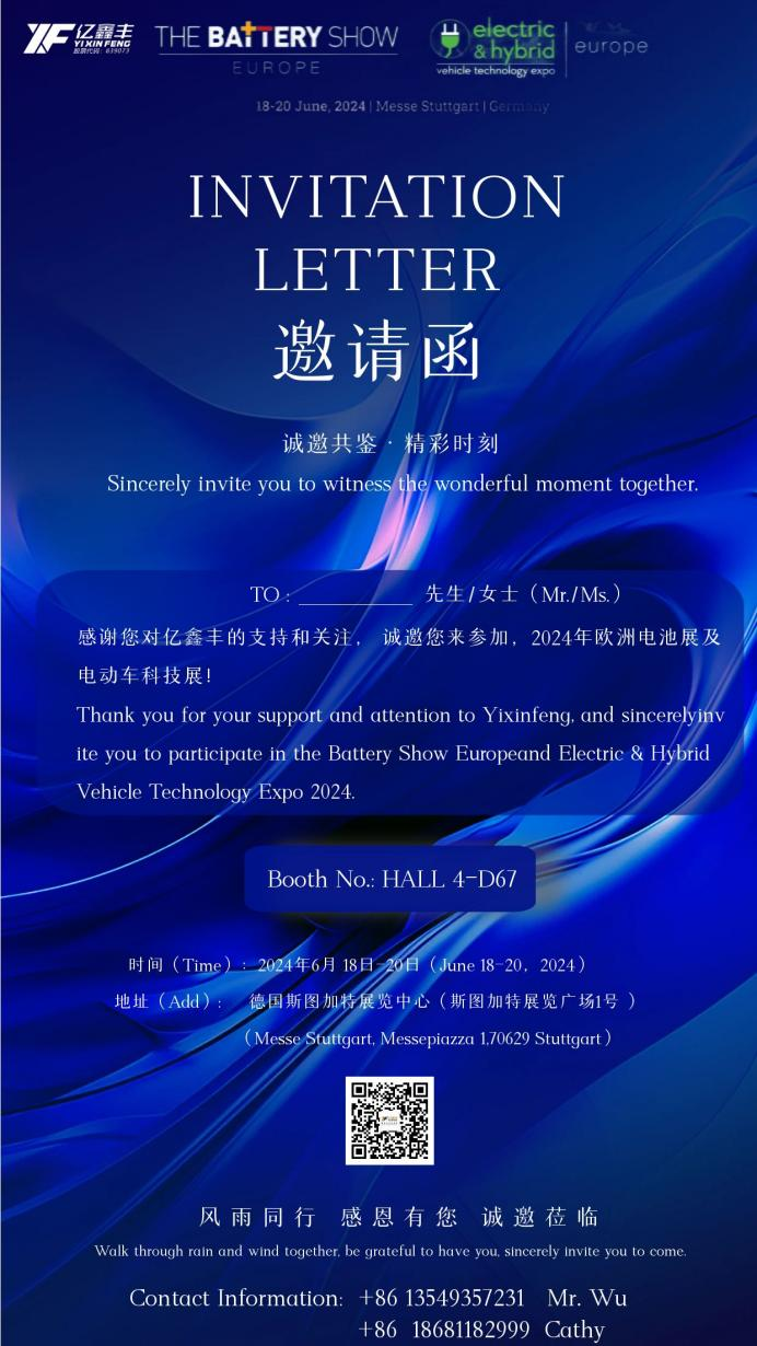 Yixinfeng's European Tour: An Event of Innovation and Technology