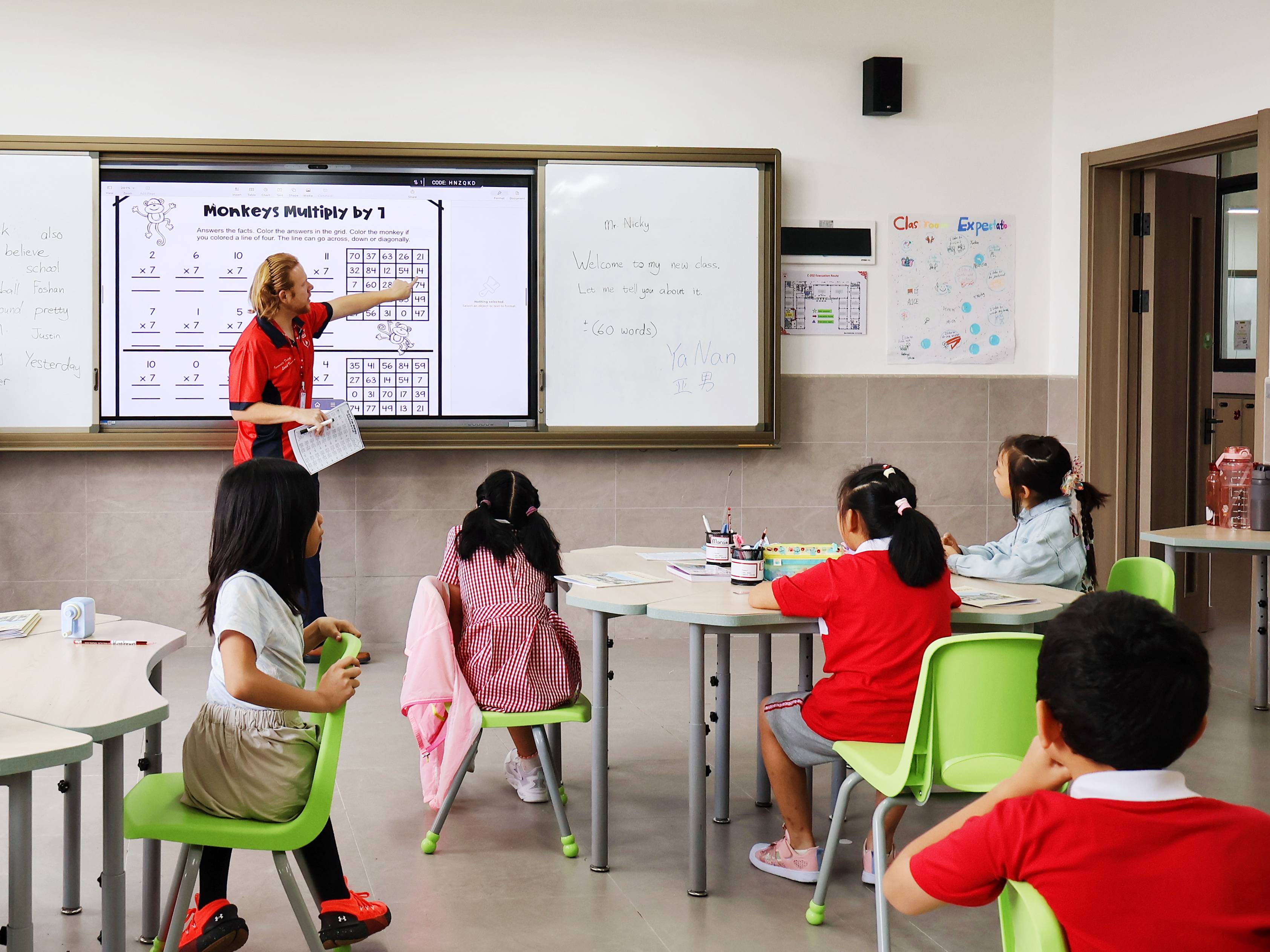 小学课程（学前班至五年级）