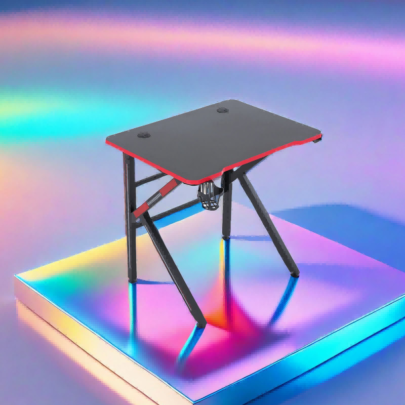 Дерево Металл Регулируемый Игровой Стол С RGB П...