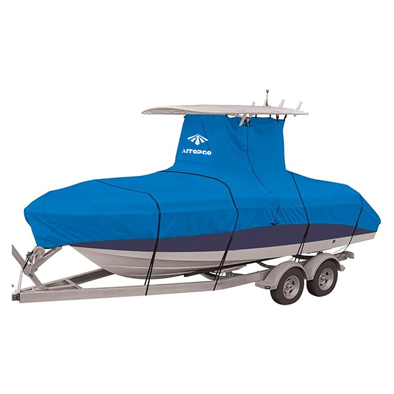 Universal Boat Cover For Center Console Style With T-Top Roof