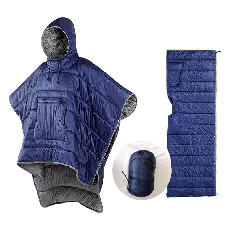 Nylon Outdoor Camping Wtareproof Warm Hooded Sleeping Bags for Winter