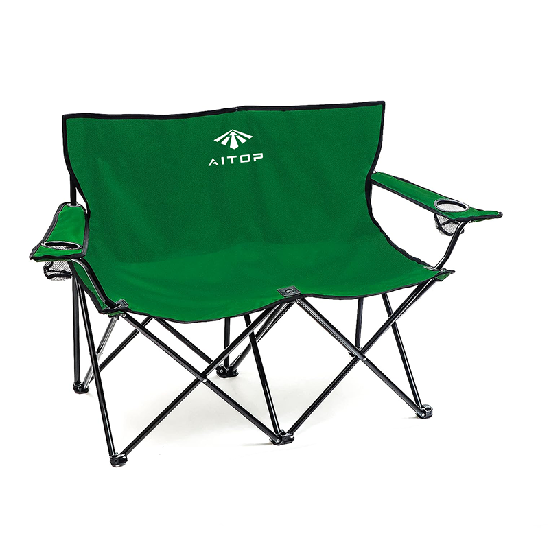 Customized Innovations Loveseat Style Double Camping Chair