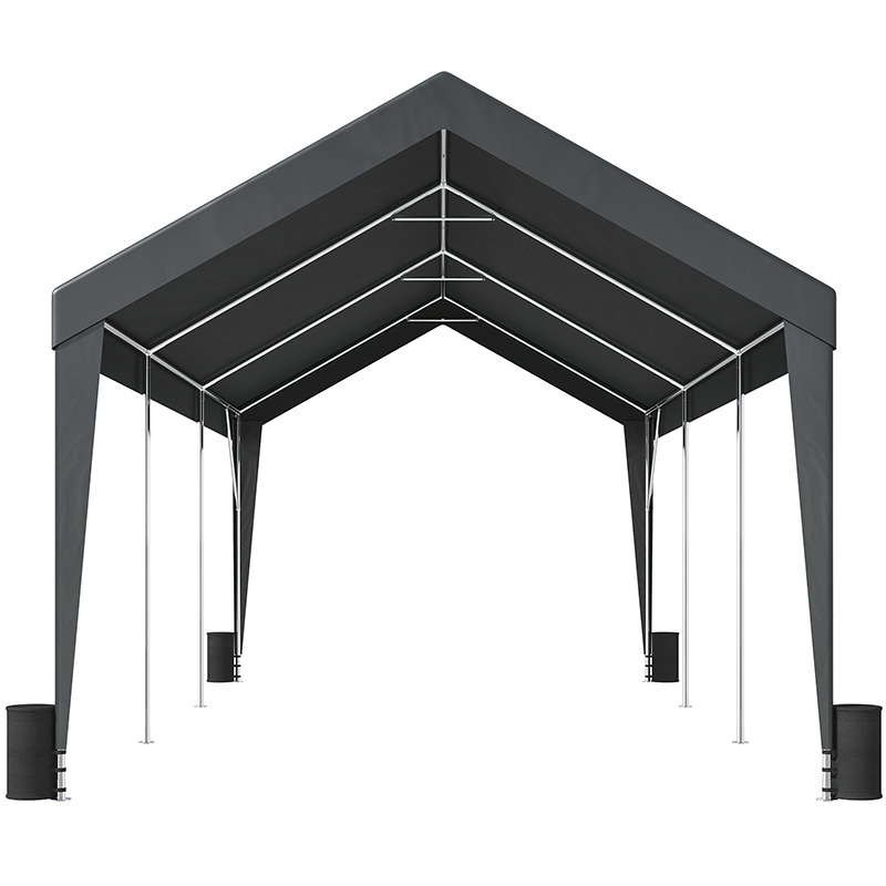 Aitop Heavy Duty PVC Carport Replacement Garage Waterproof Car Canopy Cover Top Tent