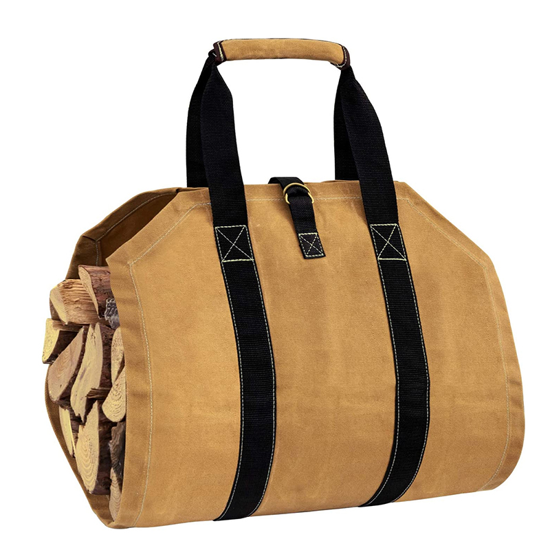 Firewood Log Carrier Bag