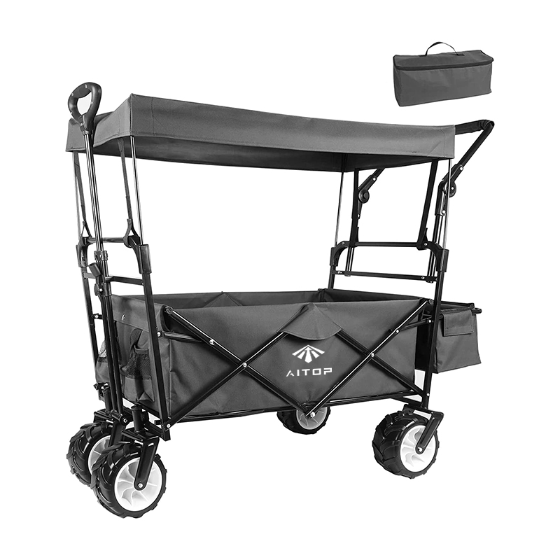 Collapsible Heavy Super Function Folding Camping Cart