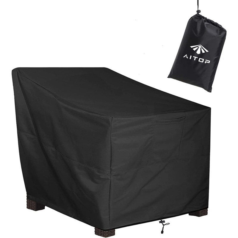 Durable 600D Custom Waterproof Outdoor Garden Patio Chair Covers
