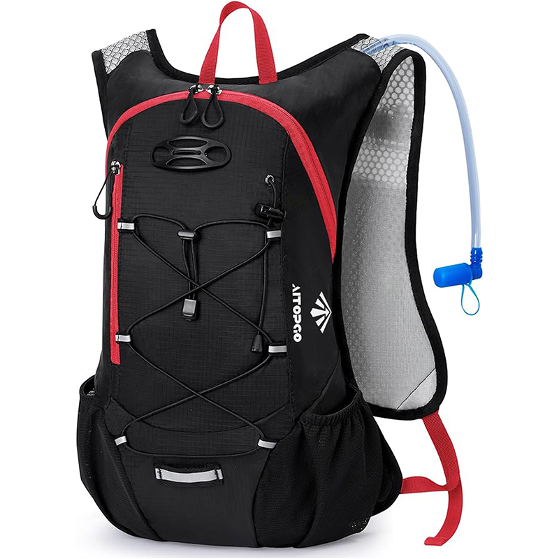 Water Bladder High Flow Lightweight Hydration Backpack For Hiking Cycling