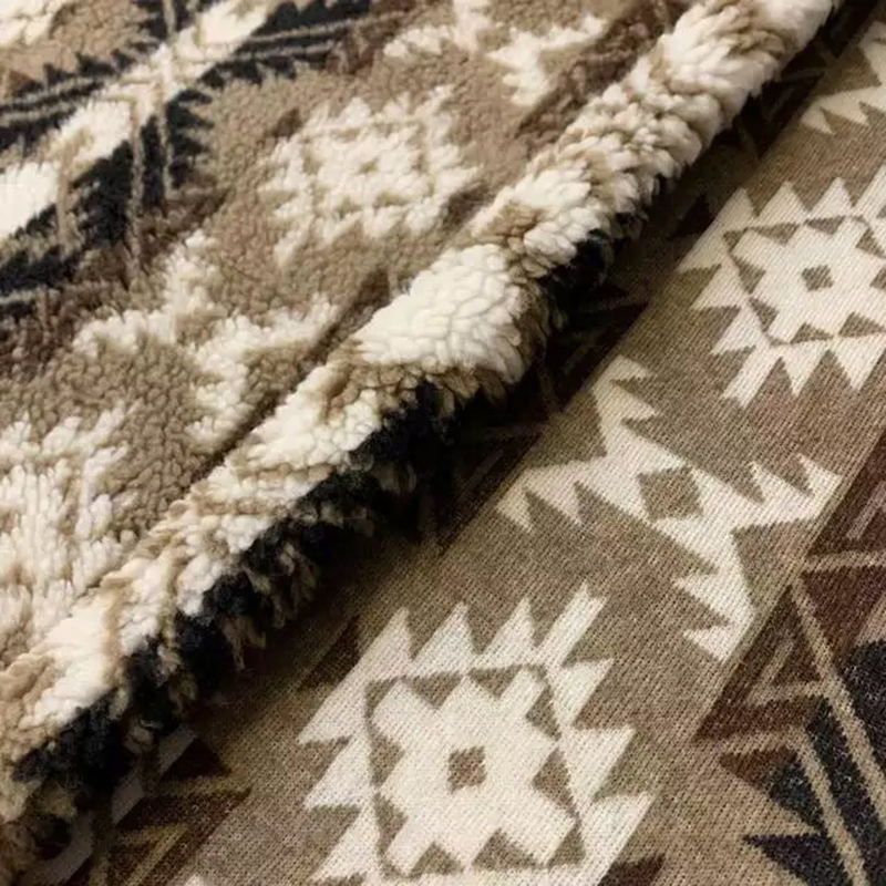 Sherpa Fleece Lining Shu Velveteen Low Pile Plush Faux Fur Fabricpu9
