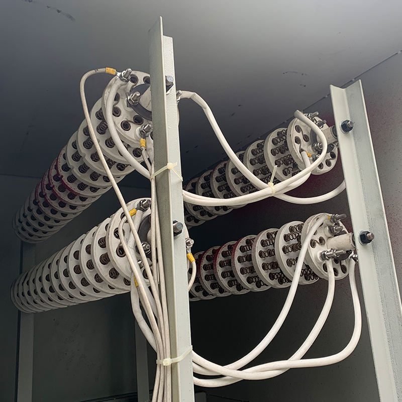 Tubo de radiación cerámico