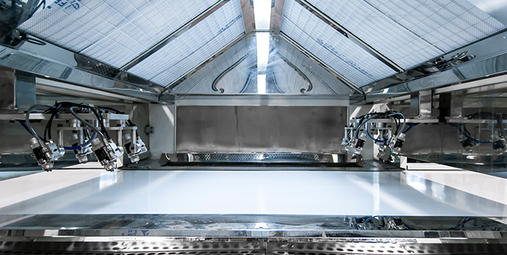 spraying booth