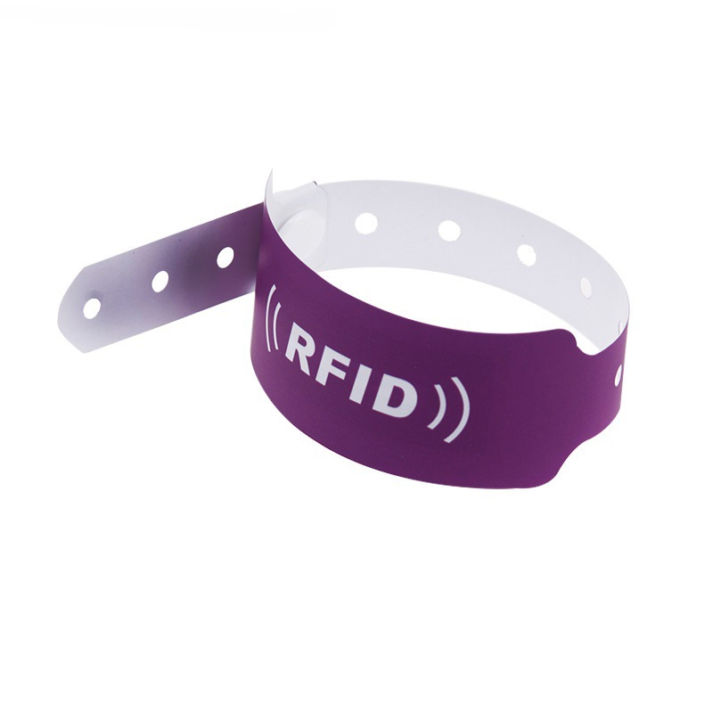Disposable RFID vinyl Wristband for Healthcare Tracking