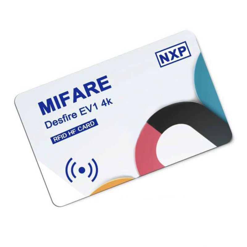 High-security MIFARE DESFire RFID card for Access Control