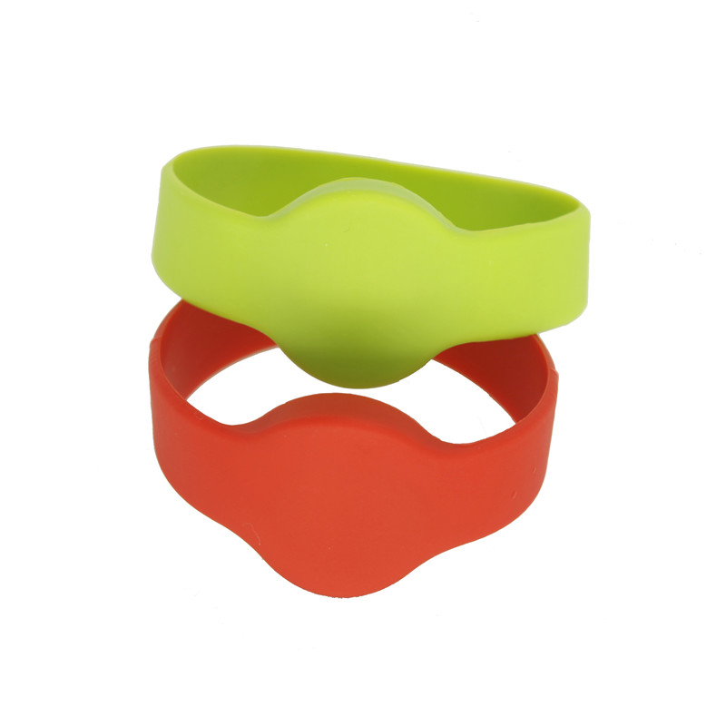 Mifare 1k RFID waterproof silicone wristband