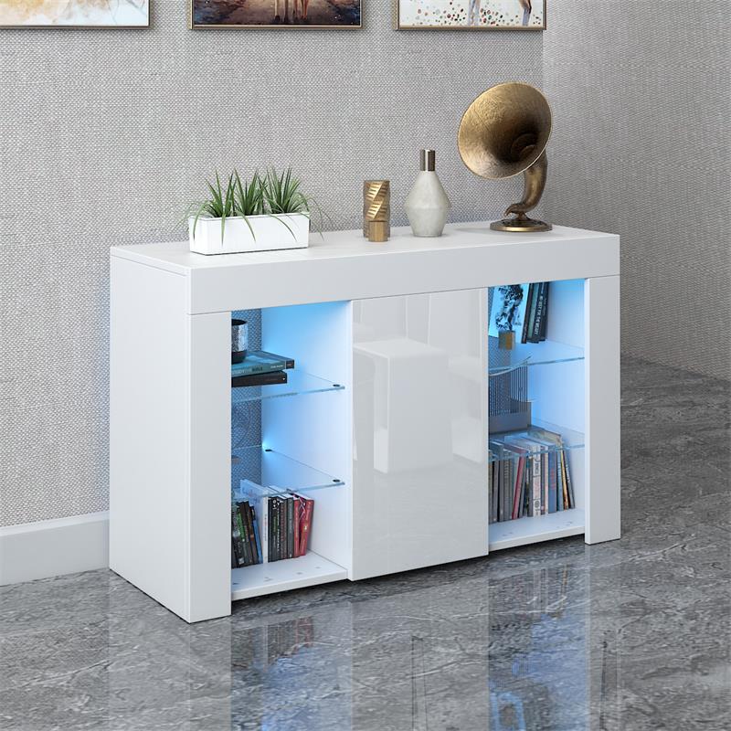 High Gloss Modern Pantry Buffet Cabinet