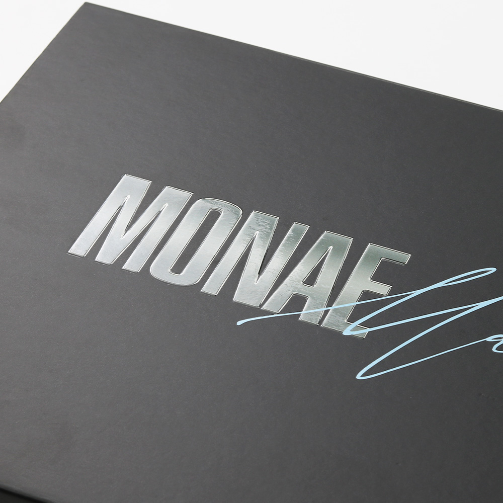 Luxury Black Gift Paper Box For Hair Extension Packaging