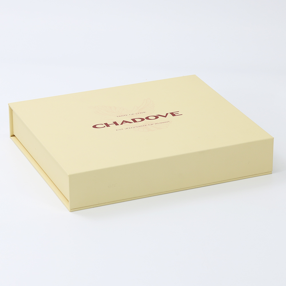 Luxury Rigid Gift Paper Box With Card Paper Insert For Chocolate