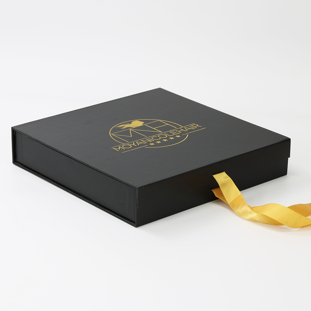 Rigid Empty Magnetic Closure Gift Paper Box For Scarves