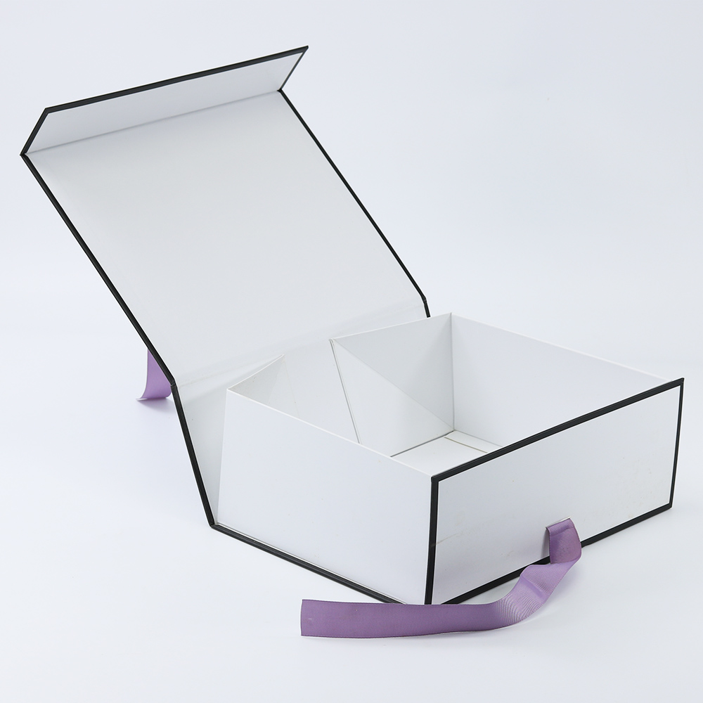 Folding Rigid Gold Color Custom Packaging Gift Paper Box
