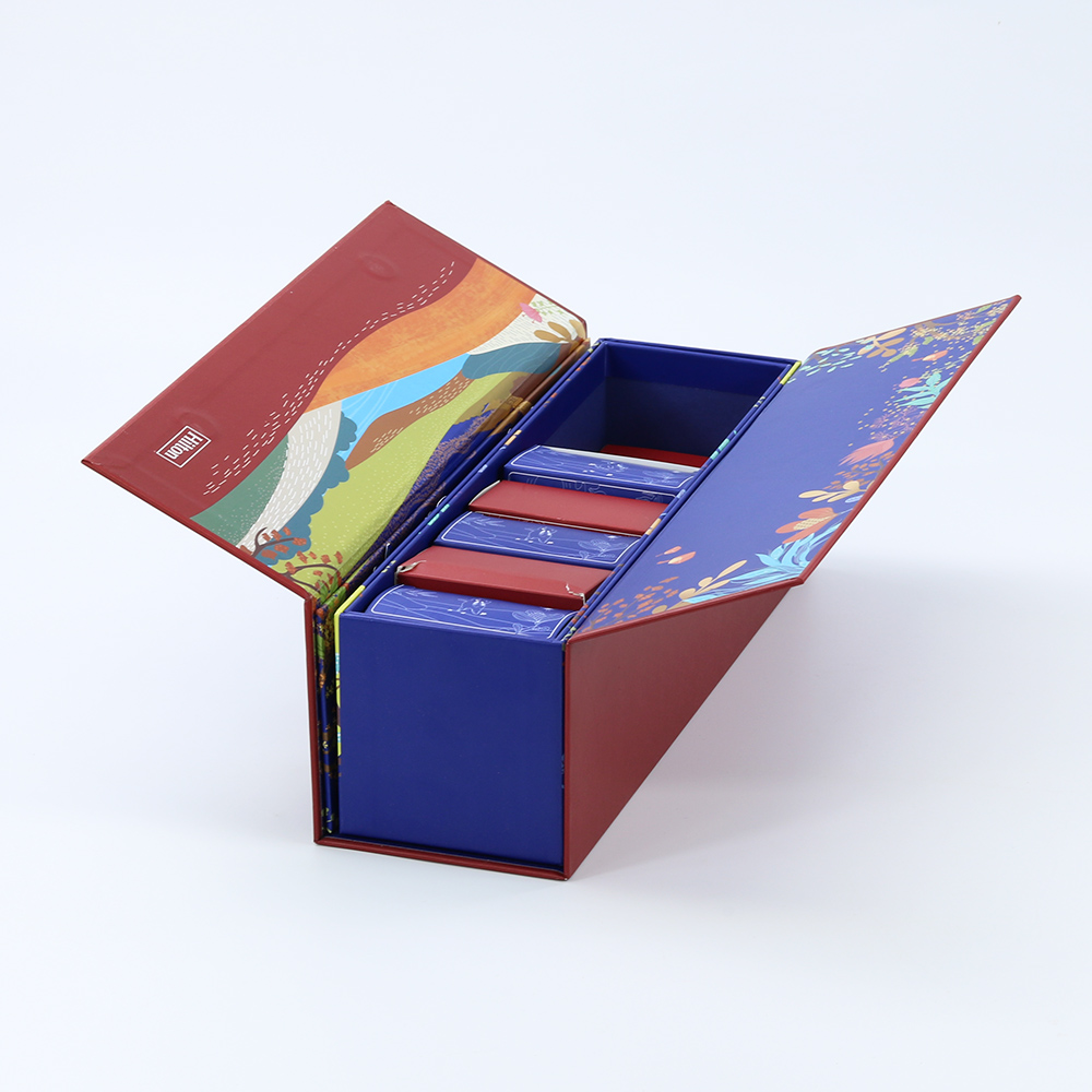Luxury Double-Door Magnetic Mooncake Box
