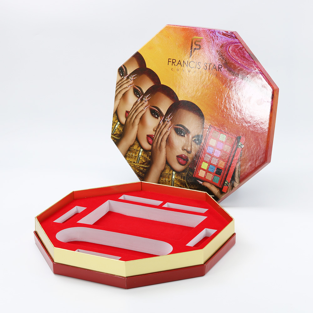 Luxurious Double-Door Folding Box for Fragile Skincare Products