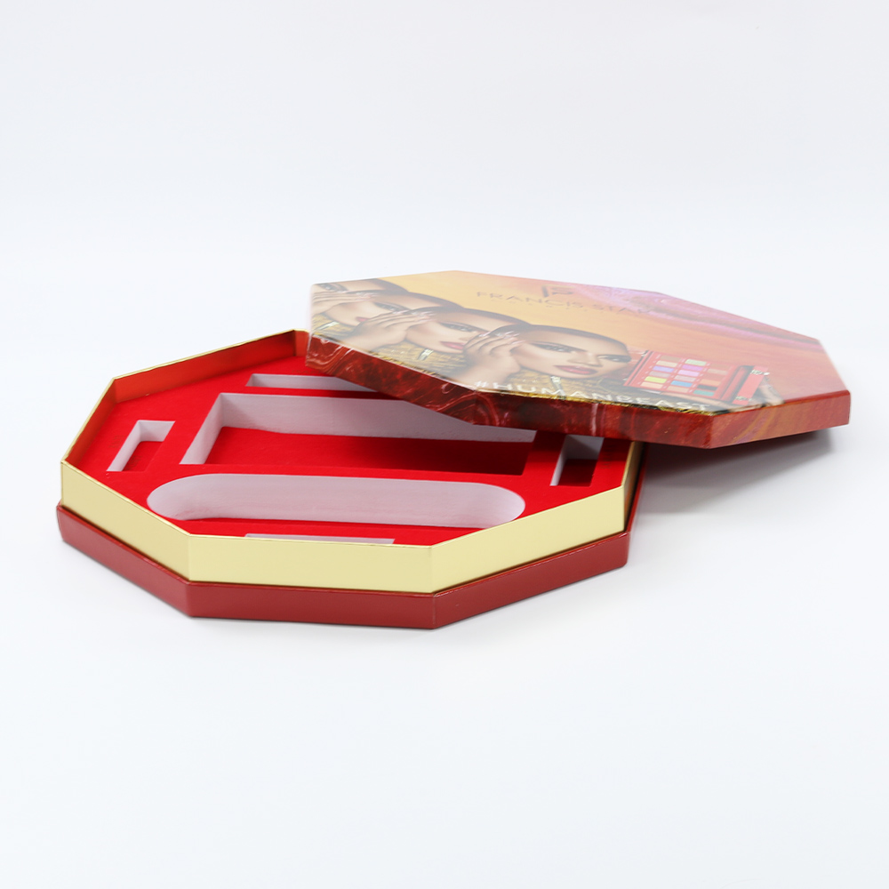 Luxurious Double-Door Folding Box for Fragile Skincare Products