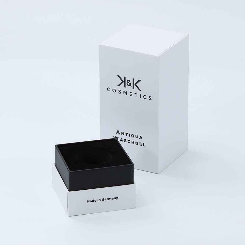 custom paper cardboard packaging lid and base gift boxes with EVA