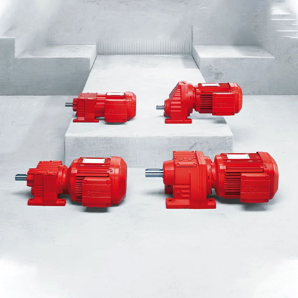 R Series Helical Gearmotor low voltage