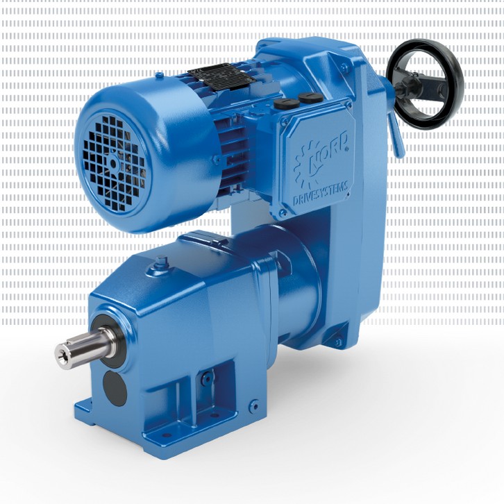 V-belt Variator Special industries Gearmotor