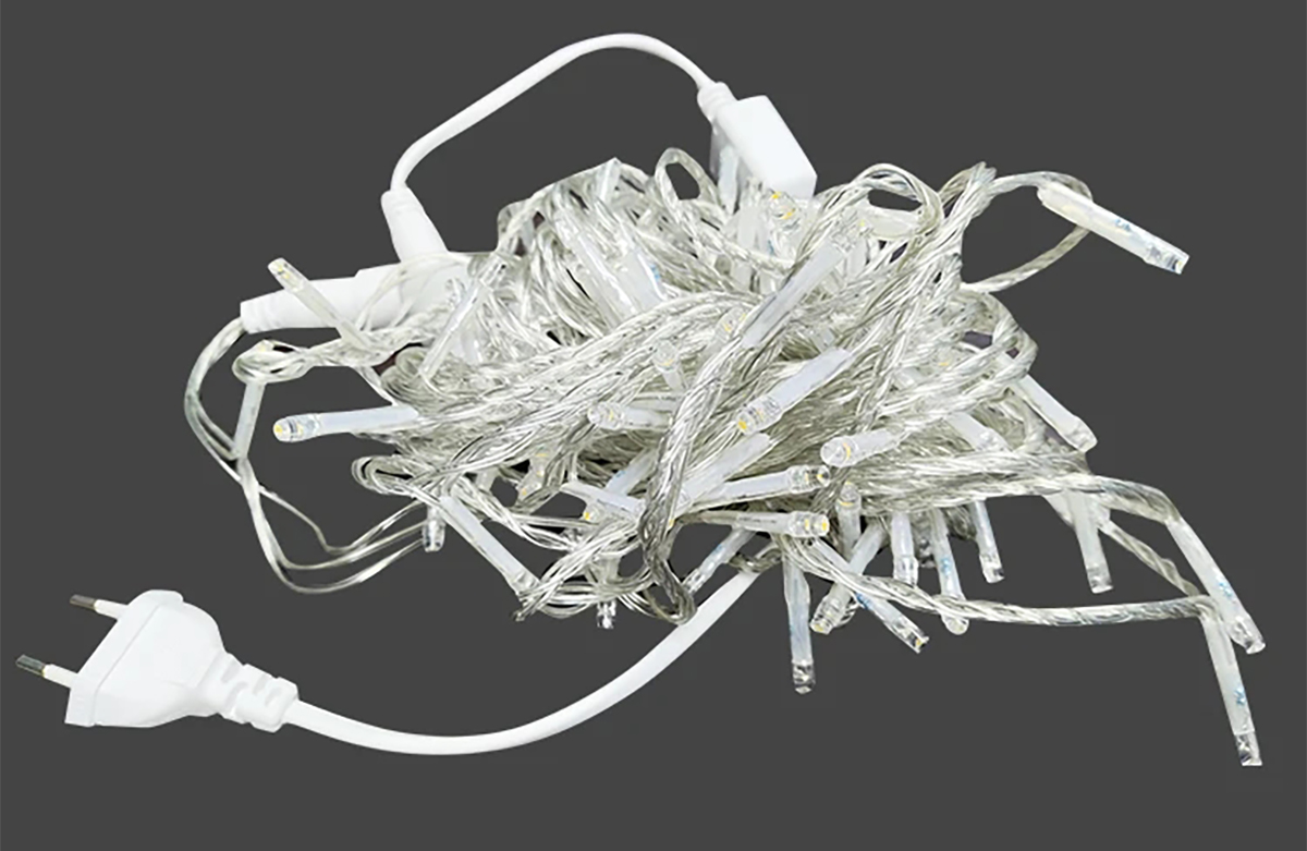 ਛੁੱਟੀਆਂ ਦੀਆਂ ਬਾਹਰੀ 100 LED ਸਟਰਿੰਗ ਲਾਈਟਾਂ 10m 220v 110vfi7