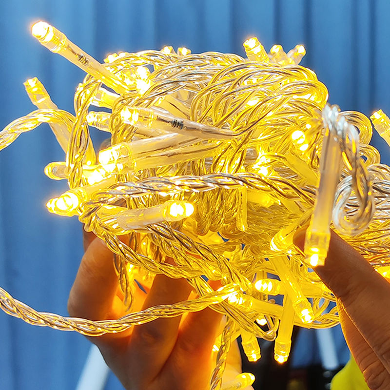 ਛੁੱਟੀਆਂ ਦੀਆਂ ਬਾਹਰੀ 100 LED ਸਟਰਿੰਗ ਲਾਈਟਾਂ 10m 220v 110v (4)ul6
