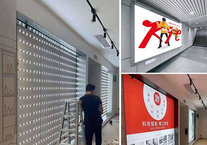 Welche Art von Lichtstreifen wird für die Leuchtbox verwendet?