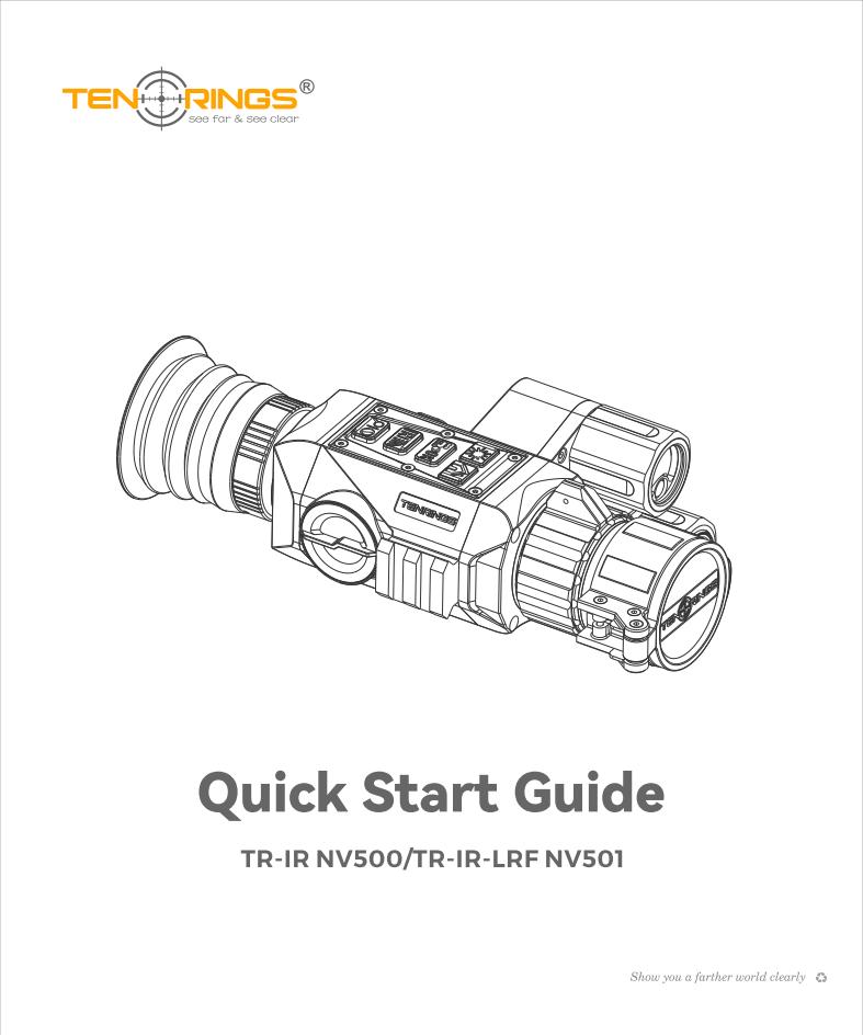 TR-IR NV500-TR-IR-LRF NV501-Quick Start Guide-12