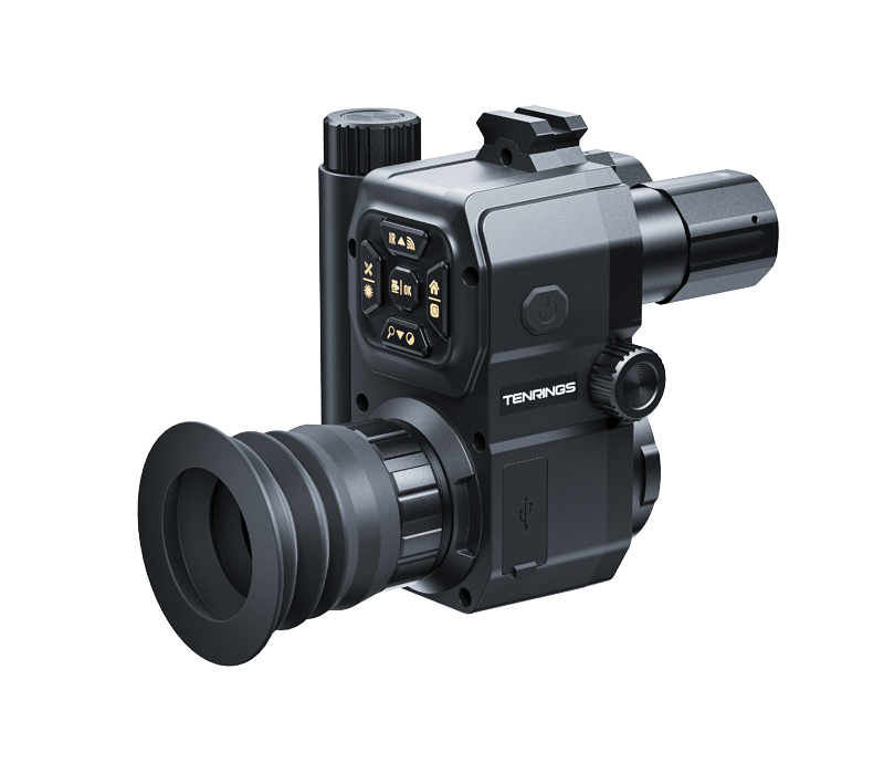 TR-IR-LRF NV201 Clip-on Night Vision With Rangefinder For Hunting