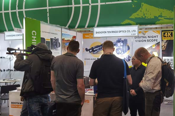 Ten Rings Made Its Night Vision Scopes Debut in Nuremberg, Germany
