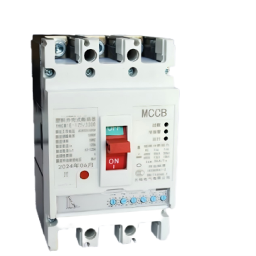 BYCM1E-125 सीरीज इलेक्ट्रॉनिक मोल्डेड केस सर्किट ब्रेकर 4 फेज MCCB 400V 50Hz बेंचमार्किंग श्नाइडर