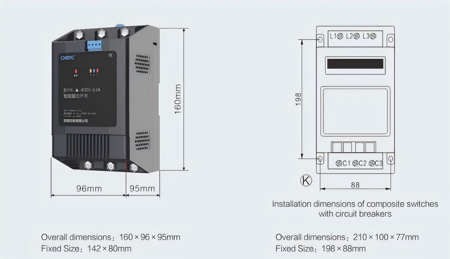 BYFK Series Intelligent Low-Voltage Composite Switch