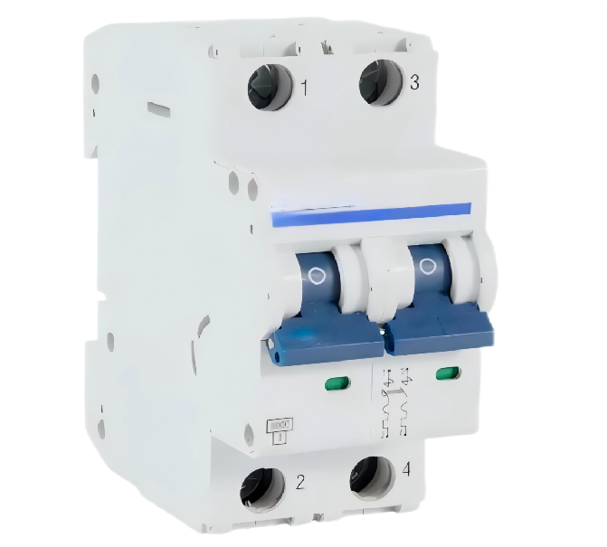 BYB1-63 High Breaking Capacity Miniature Circuit Breaker MCCB 380V Low Voltage Miniature Circuit Breaker MCCB 2P