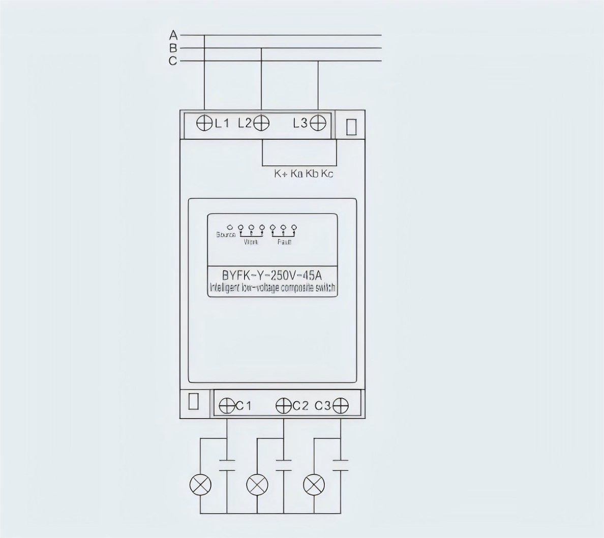 BYFK Series Intelligent Low-Voltage Composite Switch
