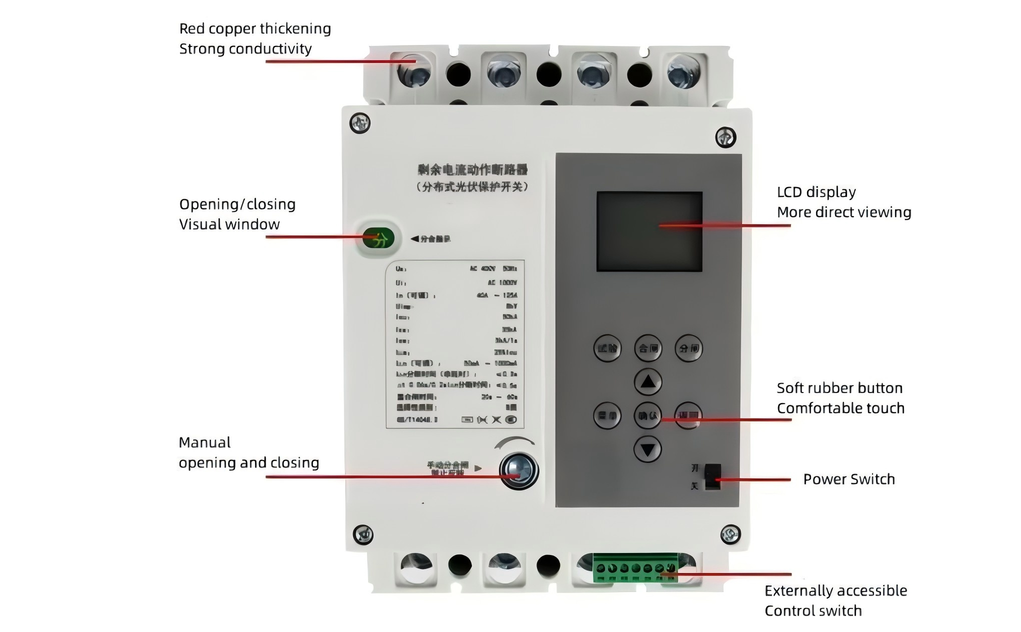 BYM5EL Series Residual Current Circuit Breaker