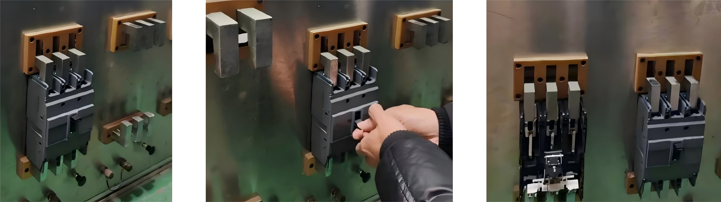 BYB1-63 Hochwertiger Miniatur-Leistungsschalter mit 3 Phasen, 380 V, Niederspannung, MCCB, zum Schutz von Stromkreisen