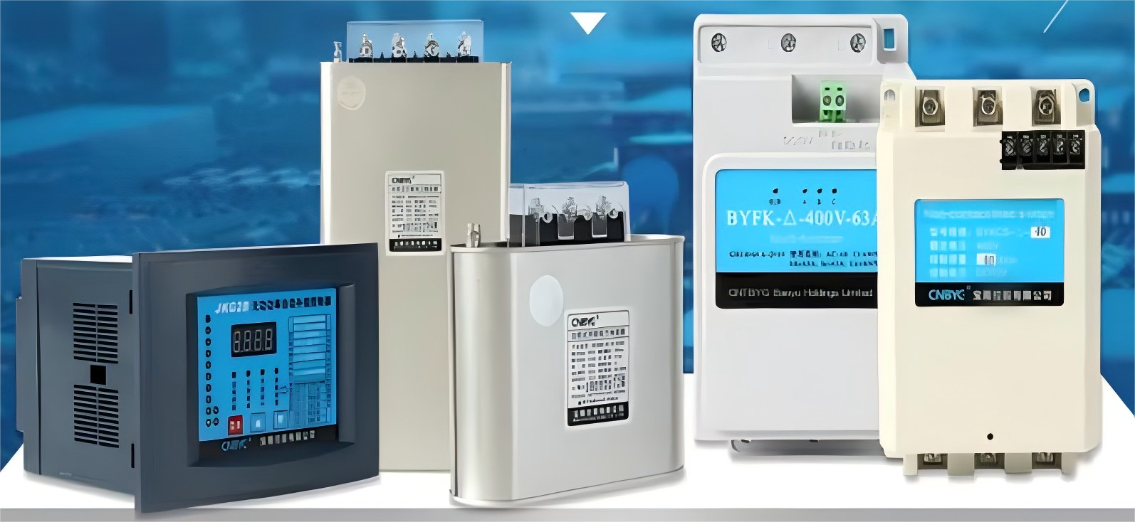 BYFK Series Intelligent Low Voltage Composite Switch Three-Phase Intelligent Composite Switch Low Voltage Compensation Capacitor Switching Device 63A Current 400V