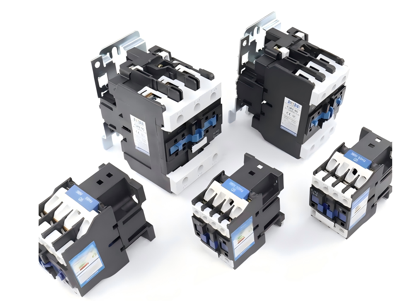BY CJ19-43 Series Switching Capacitor Contactor Three Pole AC Contactor  Electrical Contactor 220V Low-voltage AC Contactor