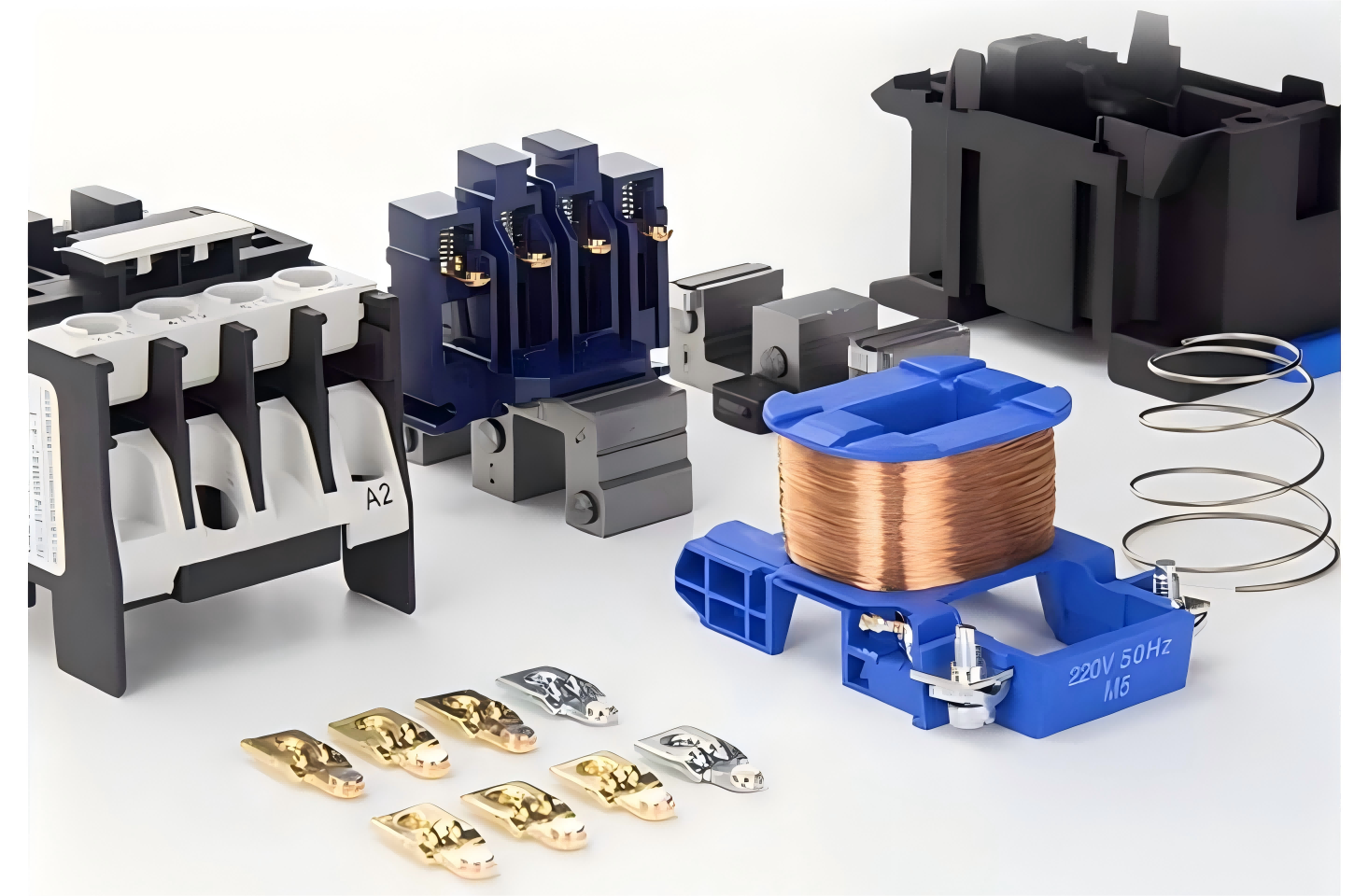 VON CJ19-25 Serie Modulare Din-Schiene AC Magnetschütz Automatische Steuerung Motor Umkehr 380V 3 Pole