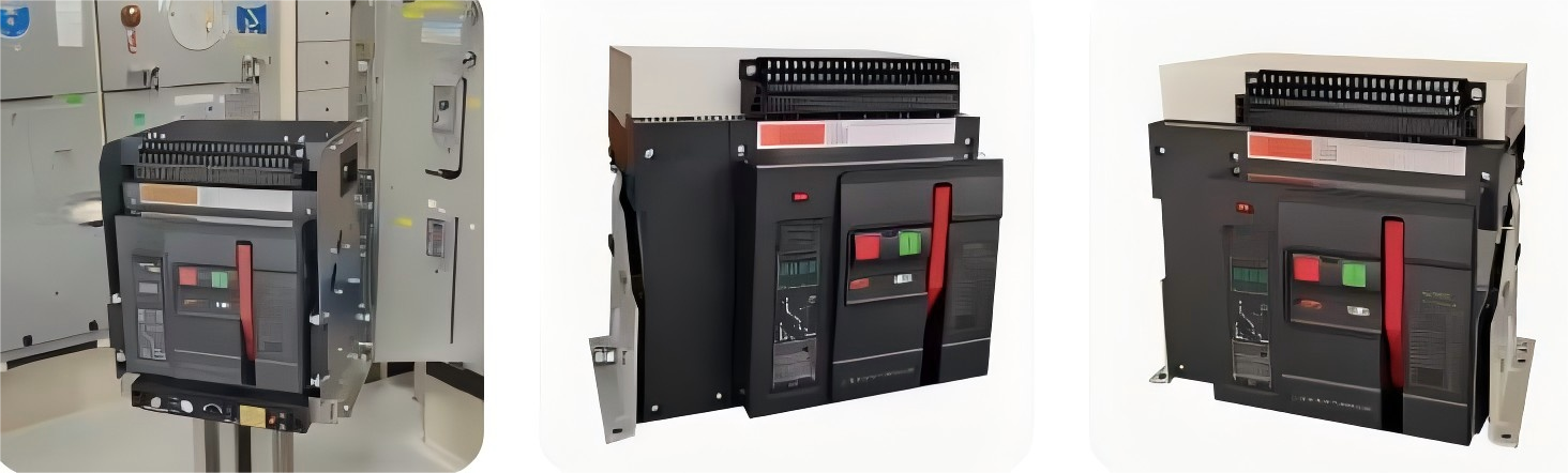 BYCW1 Series Intelligent Universal Circuit Breaker 450V Fixed Drawer Type Universal Distribution Air Circuit Breakers 3 Pole ACB Circuit Breakers CW1