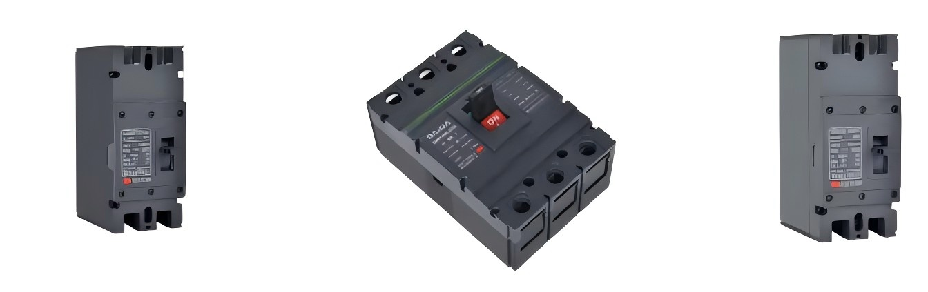 BYM6 Series  PV Breaker Electrical MCCB Circuit Breakers DC500V Good Quality Dc Pv Molded Circuit Breaker 2 Pole Dc Breaker Mccb for Solar System