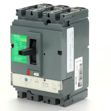 BYCM1L-125L Series Molded Case Circuit Breaker Electric Breaker 3Pole 100A  MCCB 450V Electric Breaker 450V Residual Current Circuit Breaker