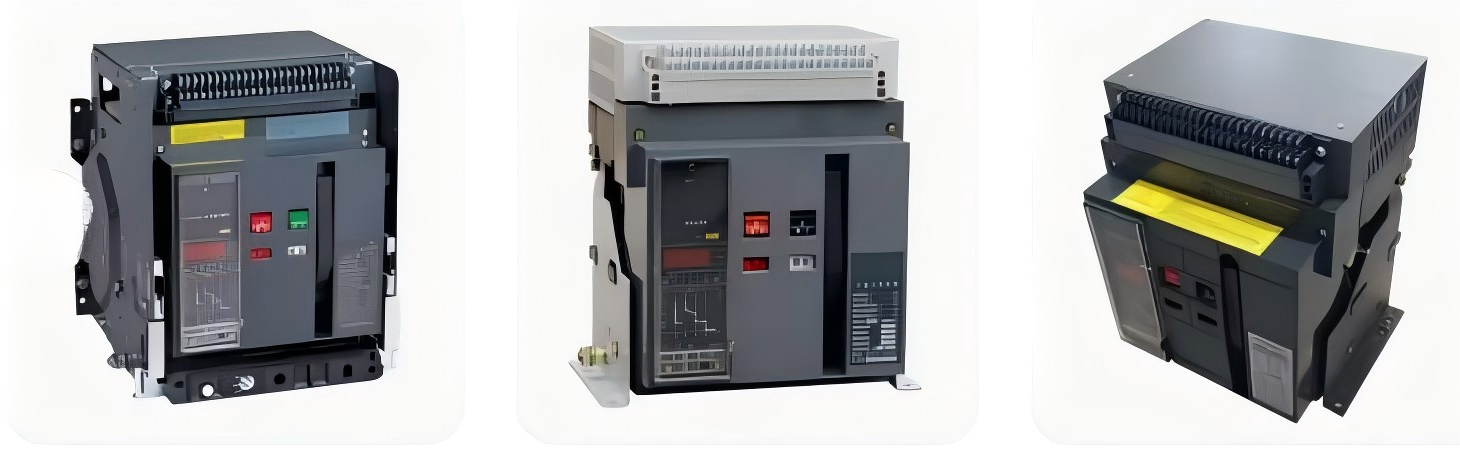 BYCW1 Series Intelligent Universal Circuit Breaker 450V Fixed Drawer Type Universal Distribution Air Circuit Breakers 3 Pole ACB Circuit Breakers CW1